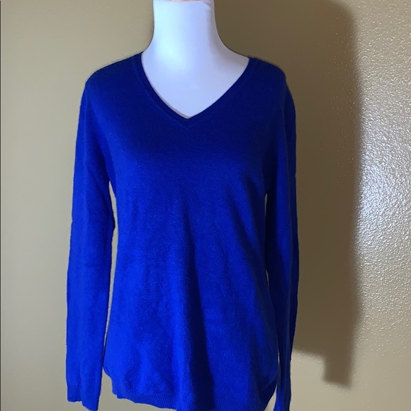 Charter Club Sweaters - Charter Club Cashmere Sweater Blue Size Medium